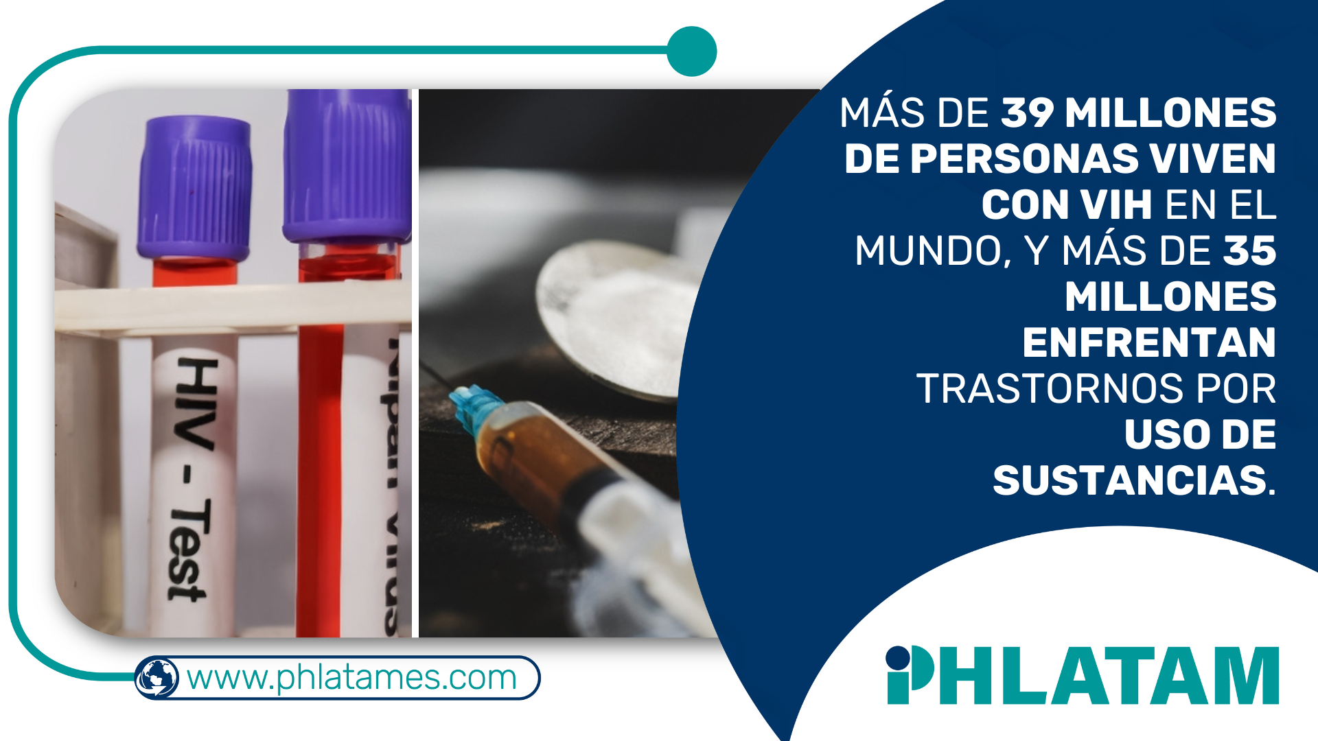La doble epidemia de VIH y drogas requiere un enfoque integral para la ...