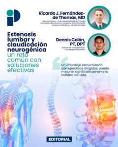 estenosis lumbar y claudicación neurogénica un reto común con soluciones efectivas