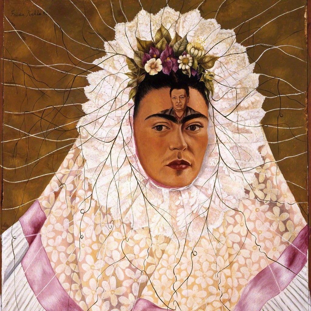 Autorretrato como tehuana (Diego en mi pensamiento) (1943)