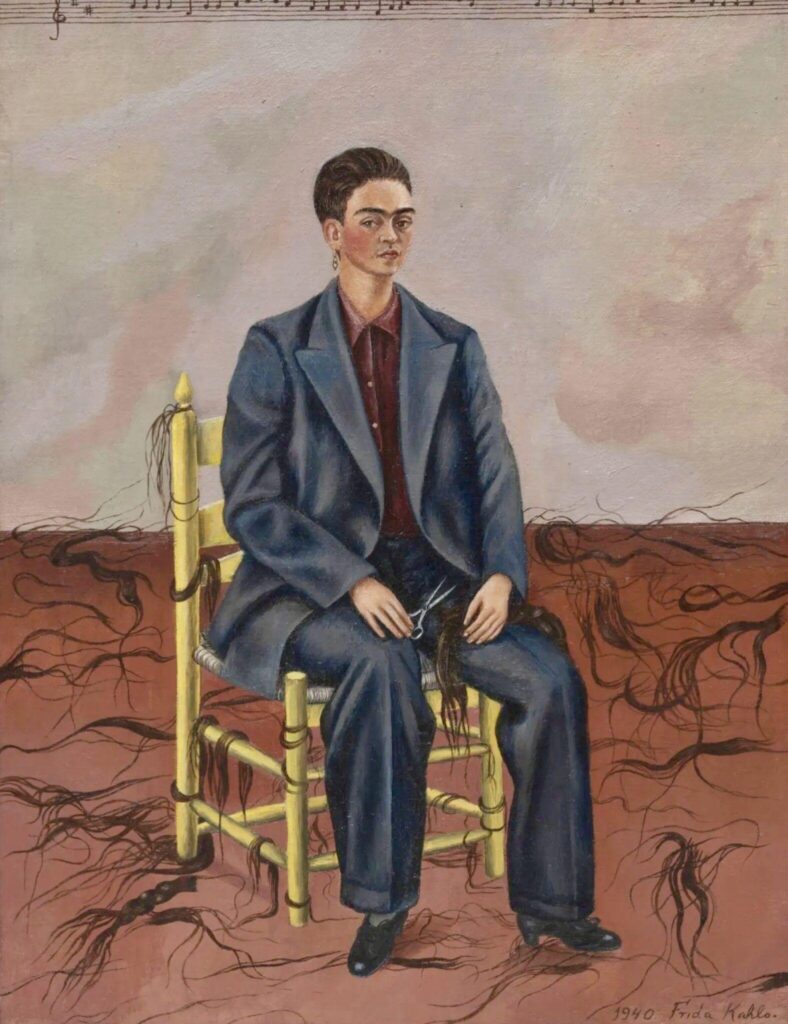 Autorretrato con el pelo cortado (1940)